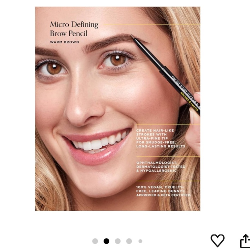 Arches & Halos Professional 4-piece full size Brow Kit - Warm Brown